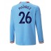 Cheap Manchester City Riyad Mahrez #26 Home Football Shirt 2022-23 Long Sleeve